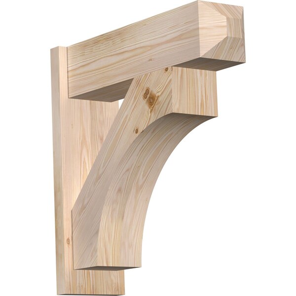 Ekena Millwork Westlake Smooth Craftsman Outlooker, Douglas Fir, 7 1/2"W x 26"D x 26"H OUT08X26X26WTL04SDF - main